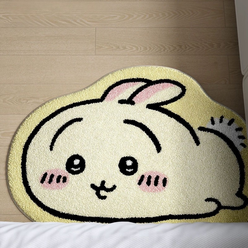 Home Center Bathroom Accessories - Tappeto Cartoon Chiikawa, Tappetino in Peluche