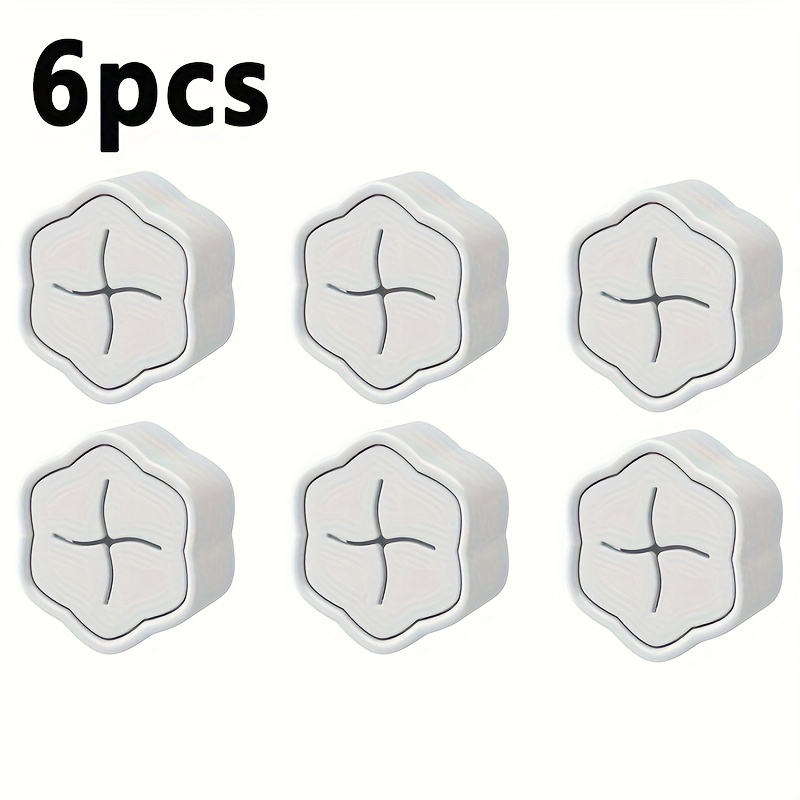 Robe Hook Adhesive - Set di 6 Ganci Adesivi per