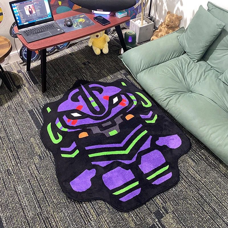 Home Bathroom Floor Mats - Tappeto in Peluche NEON GENESIS EVANGELION,