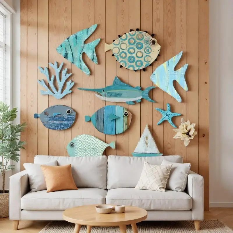 10 pz/set Pesce Decorazione De - Jet Home Bathroom recensione e prezzo