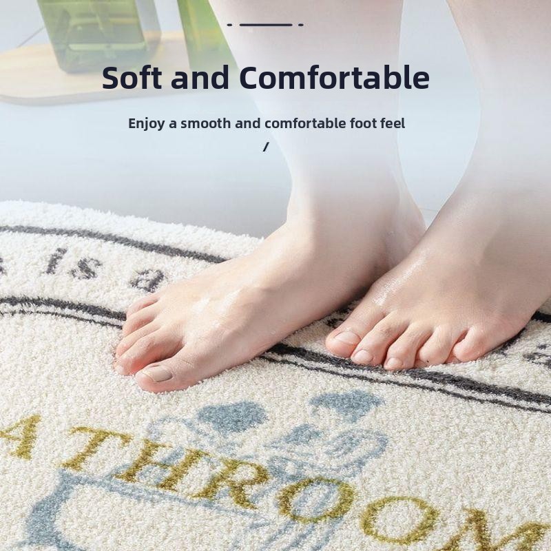 Tappetino antiscivolo per bagn - Home Bathroom Floor Mats recensione e prezzo