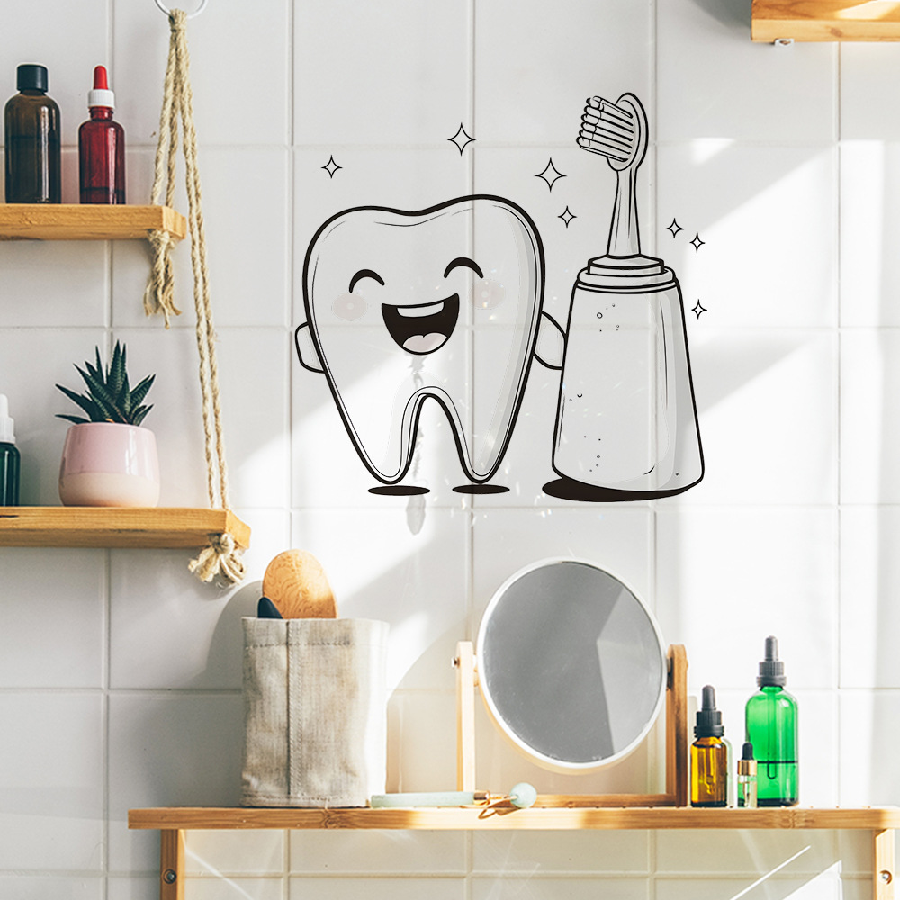 Adesivo da parete con design a - Jet Home Bathroom recensione e prezzo