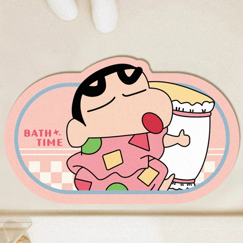 Cartoon Cute Crayon Shin-chan  - Home Bathroom Floor Mats recensione e prezzo