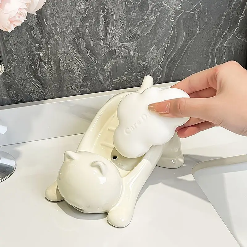 Portasapone a Forma di Gatto,  - Home Center Bathroom Accessories recensione e prezzo