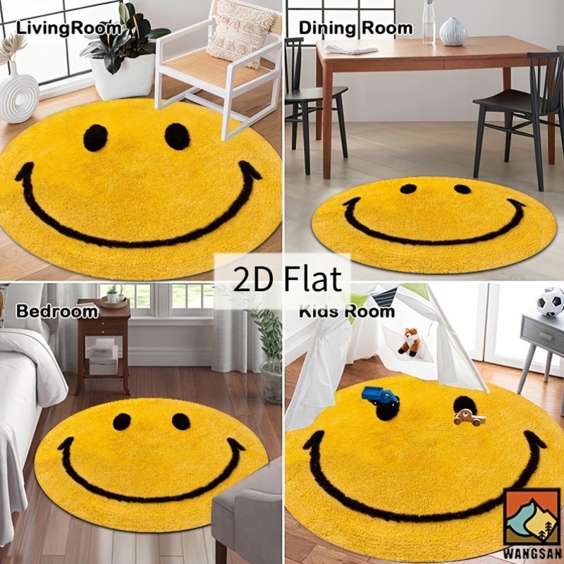 Tappeto Rotondo in Flanella 2D - Home Bathroom Floor Mats recensione e prezzo