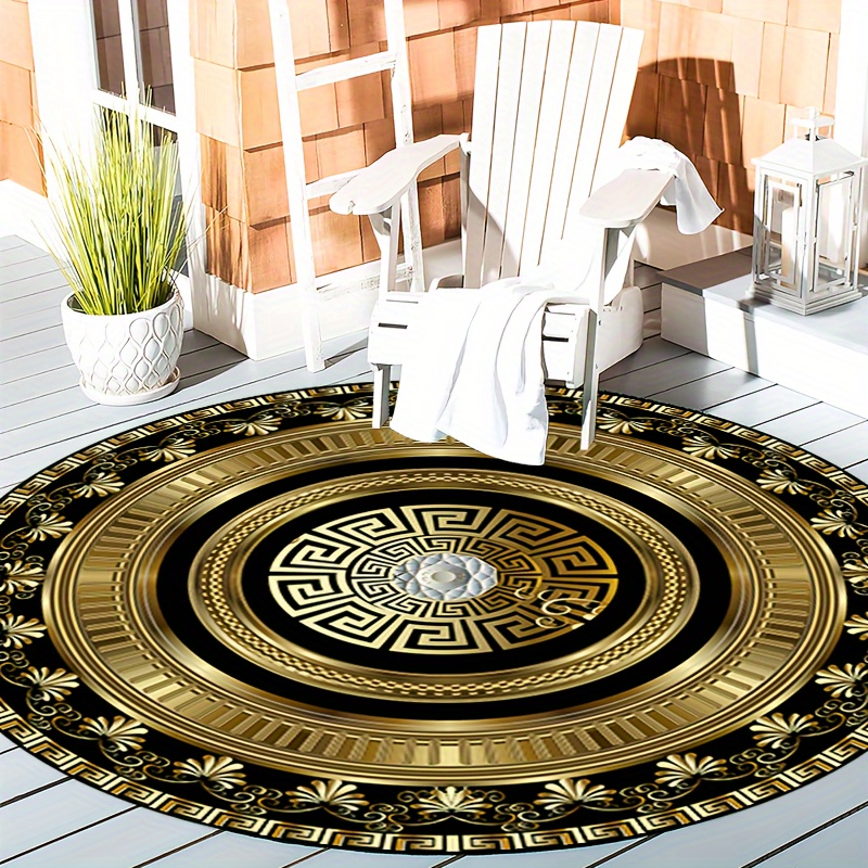 Tappeto Rotondo con Motivo a C - Home Bathroom Floor Mats recensione e prezzo