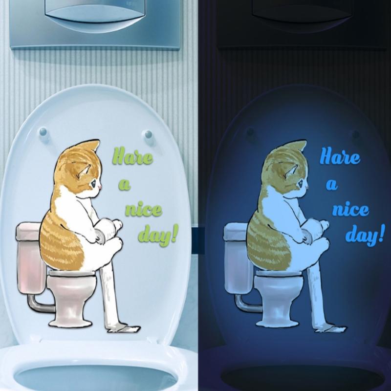Adesivo per WC con Gatto Lumin - Jet Home Bathroom recensione e prezzo