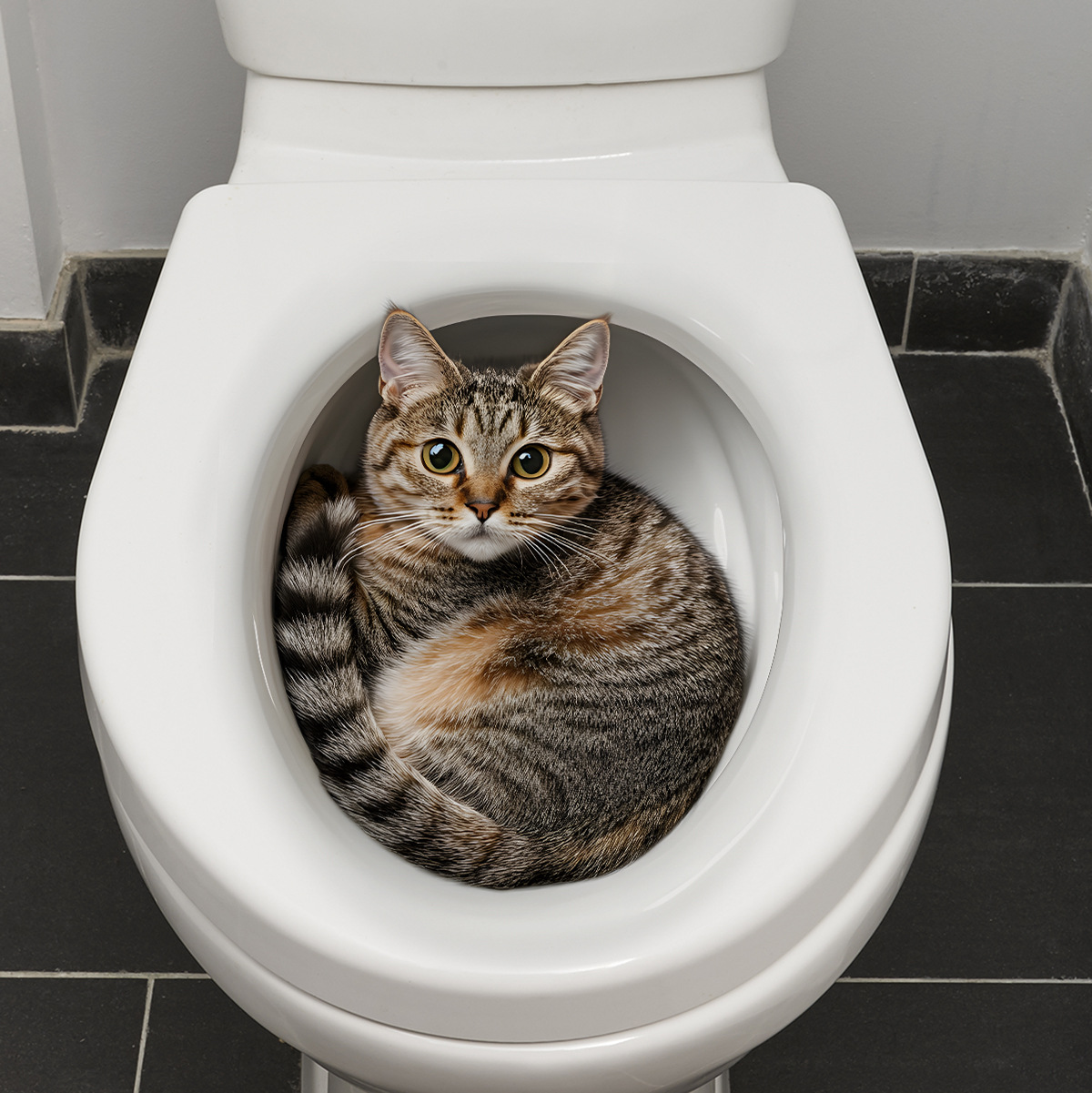 Adesivo per WC gatto divertent - Home Center Bathroom Accessories recensione e prezzo