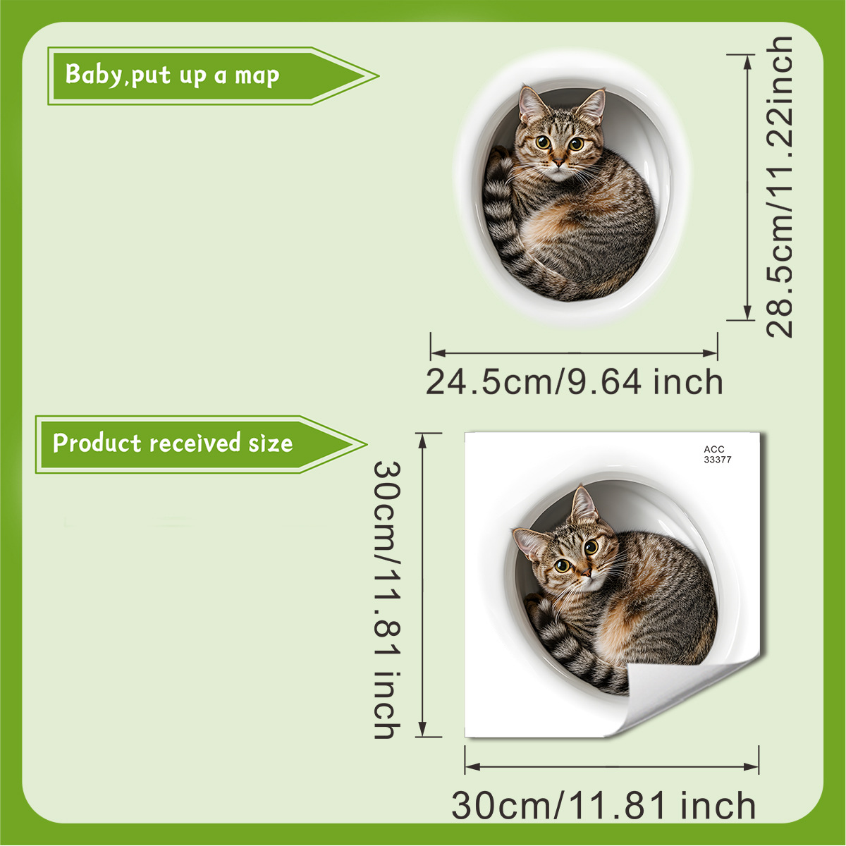 Adesivo per WC gatto divertent - Home Center Bathroom Accessories recensione e prezzo