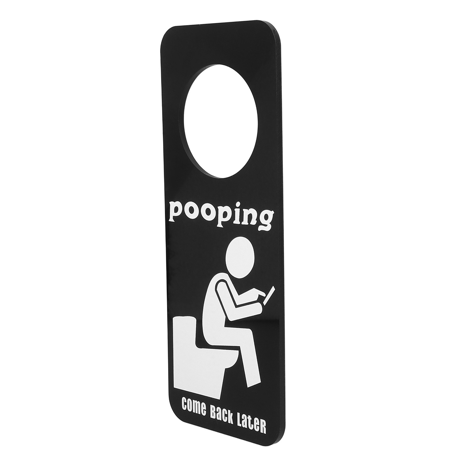 Cartello Divertente per Bagno  - Home Bathroom Occupied Sign recensione e prezzo