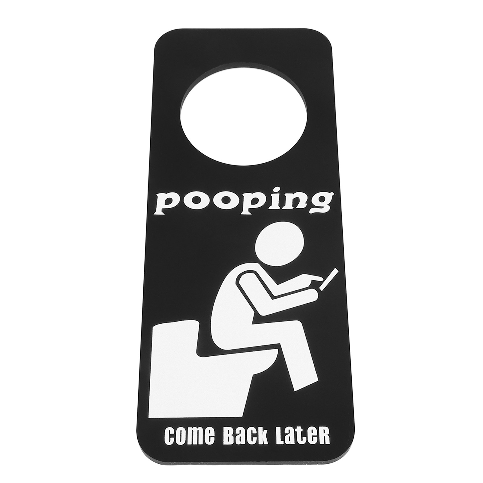 Cartello Divertente per Bagno  - Home Bathroom Occupied Sign recensione e prezzo
