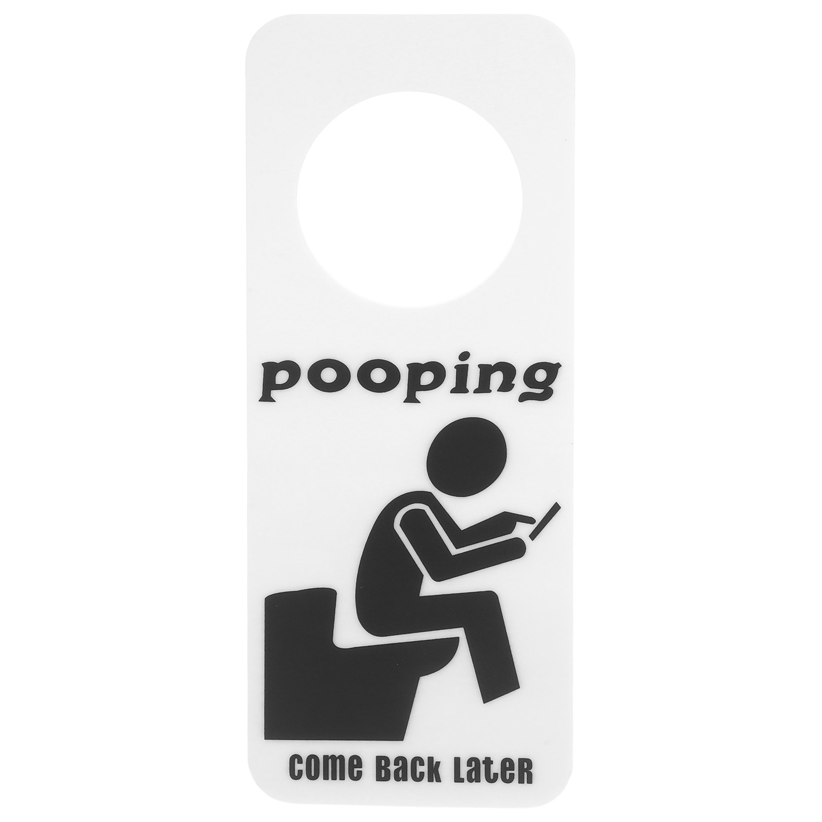 Cartello per Porta del Bagno O - Home Bathroom Occupied Sign recensione e prezzo