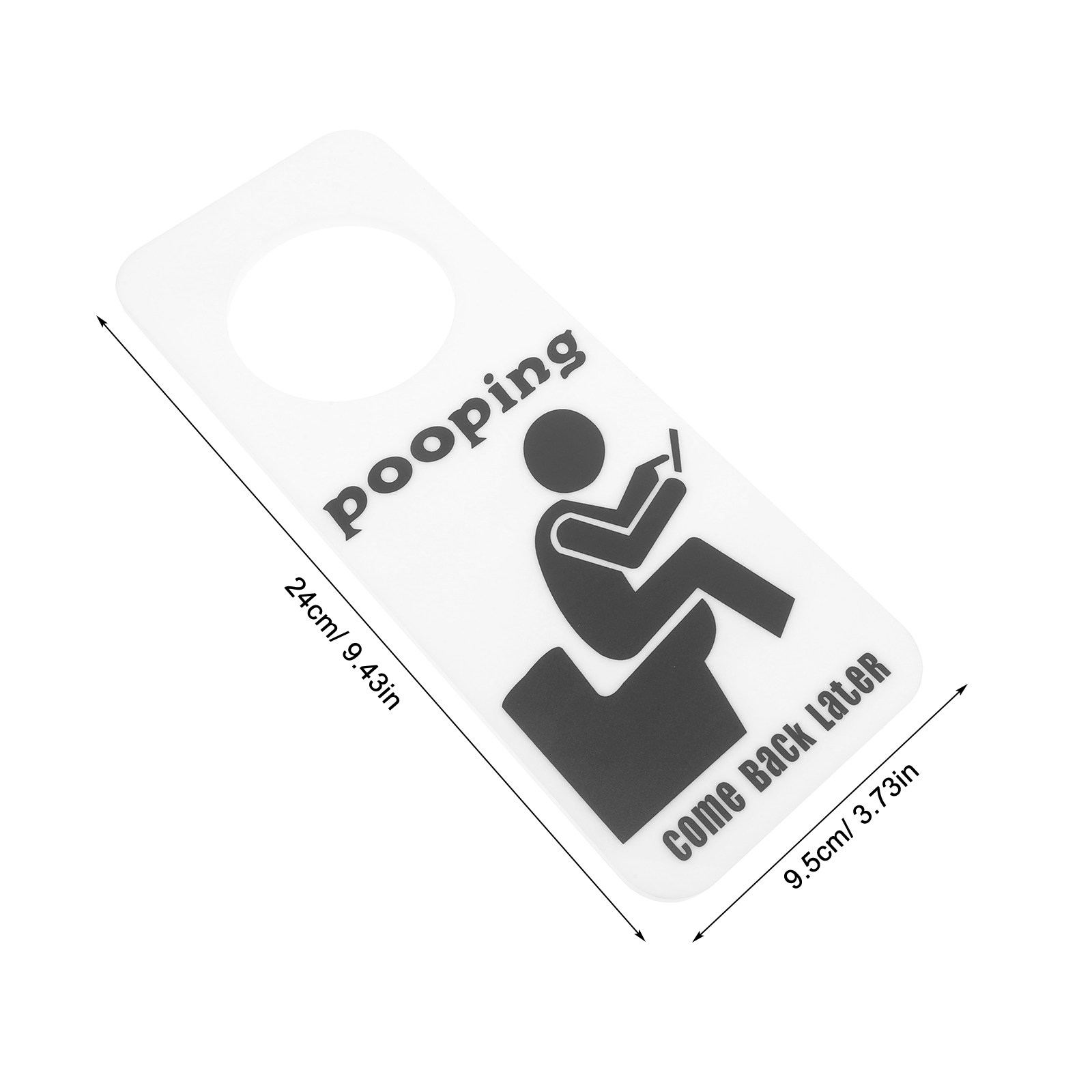Cartello per Porta del Bagno O - Home Bathroom Occupied Sign recensione e prezzo